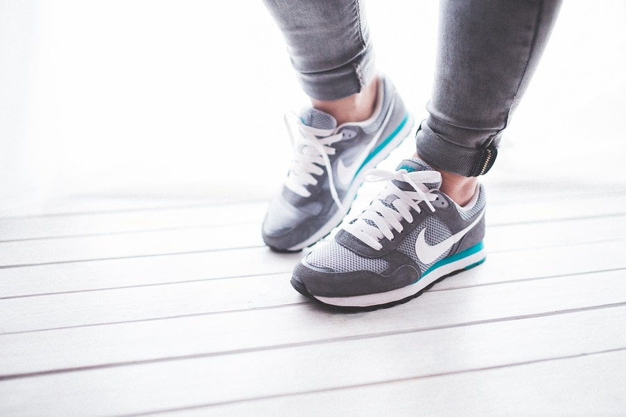 basket femme pour pied sensible